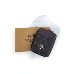 Coach Zip Card Holder