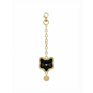Black Cat Gold Charm RW0023